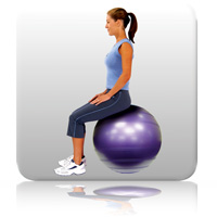 mediBall Classic 65cm - Purple